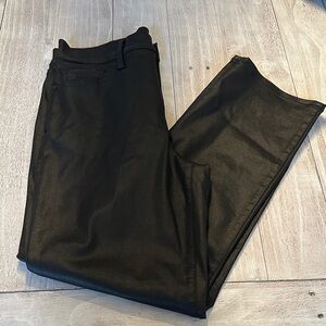 Express Women's Black Straight Leg Jeans